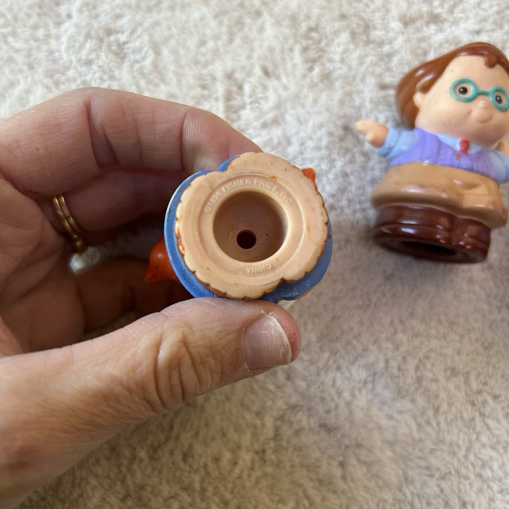 Fisher-Price Little People 10 Figures Vintage 90s 2014 John Deer Zoo Olympics - Picture 4 of 15
